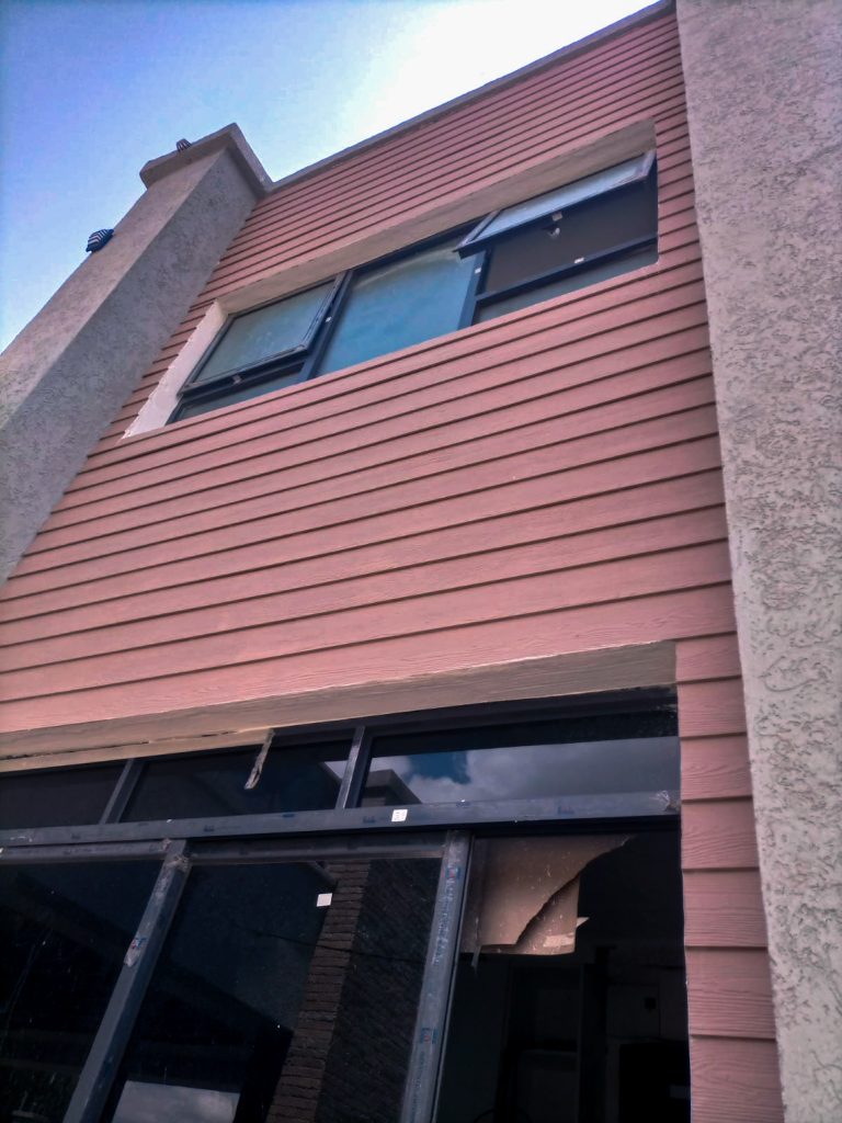 Fibre cement wall cladding in Kenya